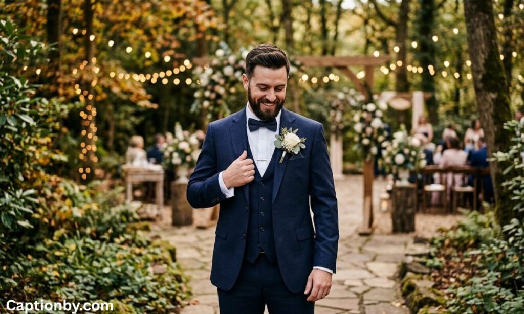 Groom Wedding Captions