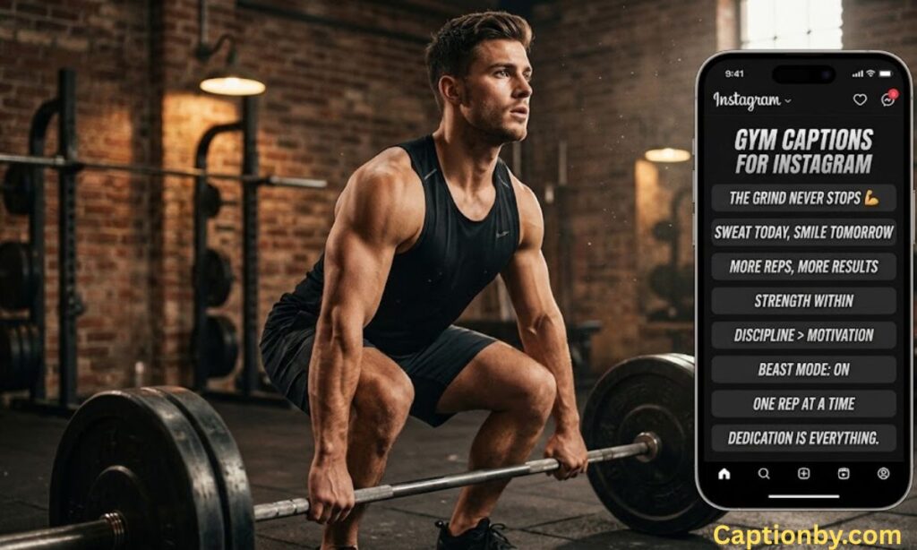 Gym Captions for Instagram for Boy