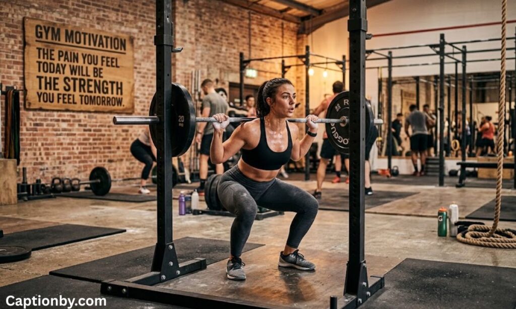 Gym Motivation Caption
