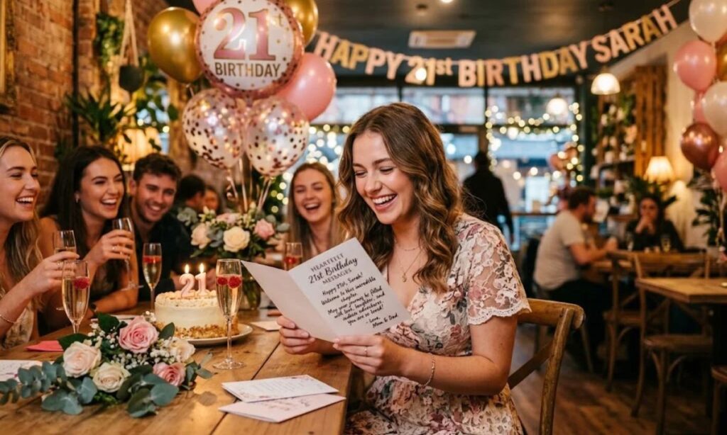 Heartfelt 21st Birthday Messages
