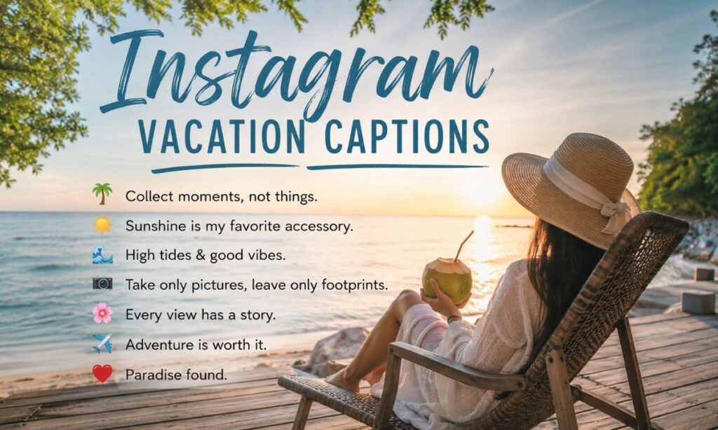 Instagram Vacation Captions