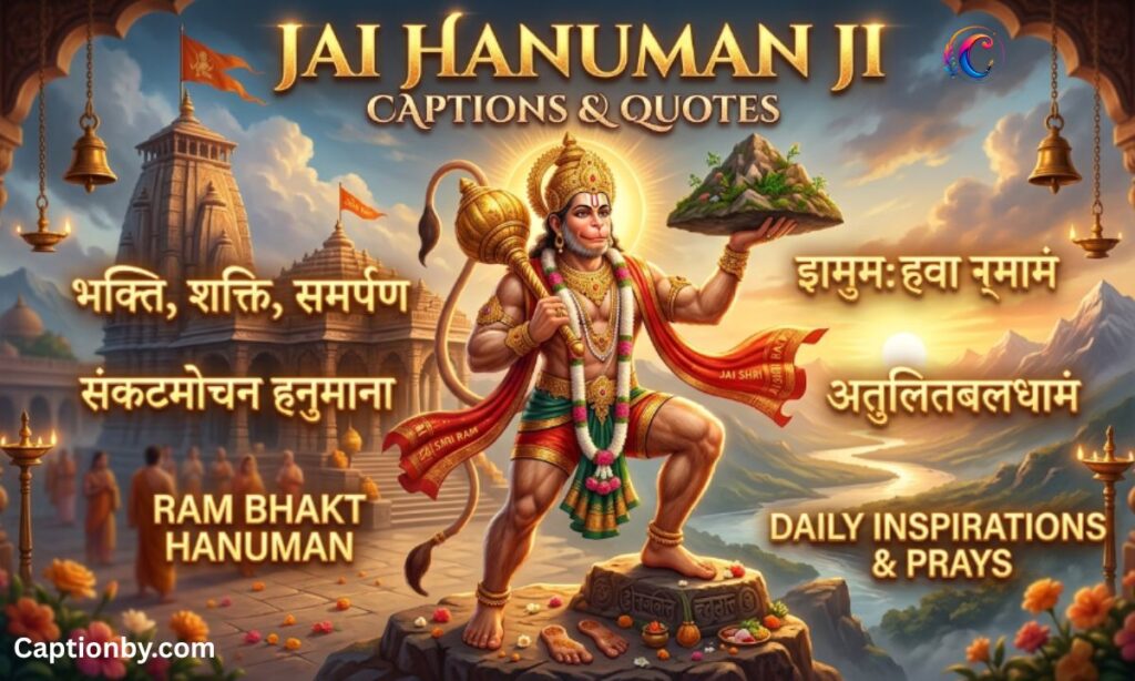 Jai Hanuman Ji Captions