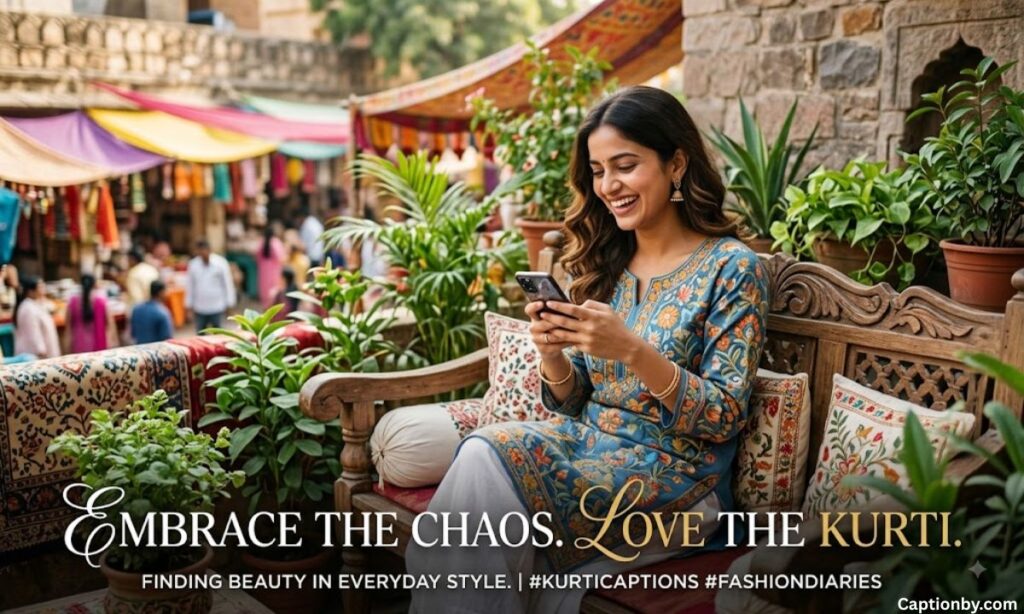 Kurti Captions for Girls