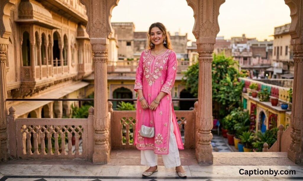 Long Kurti Captions for Instagram