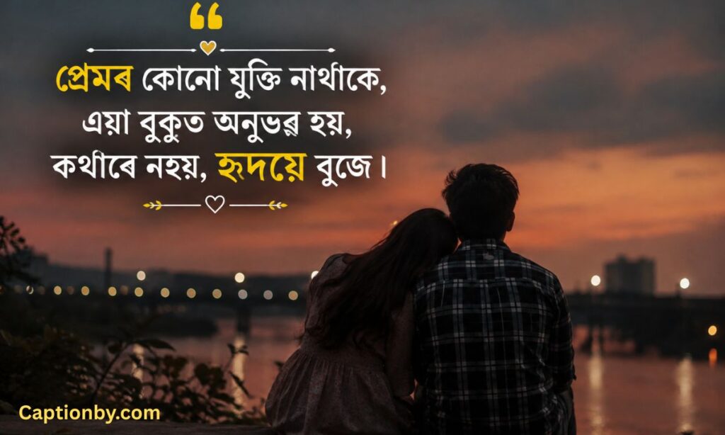 Love Assamese Caption