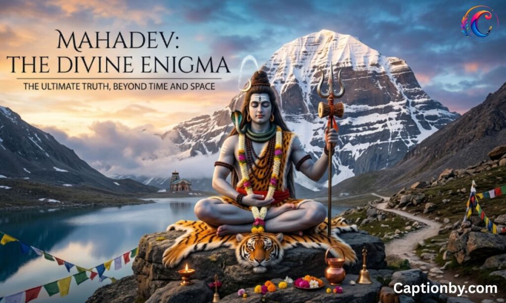 Mahadev Caption in English