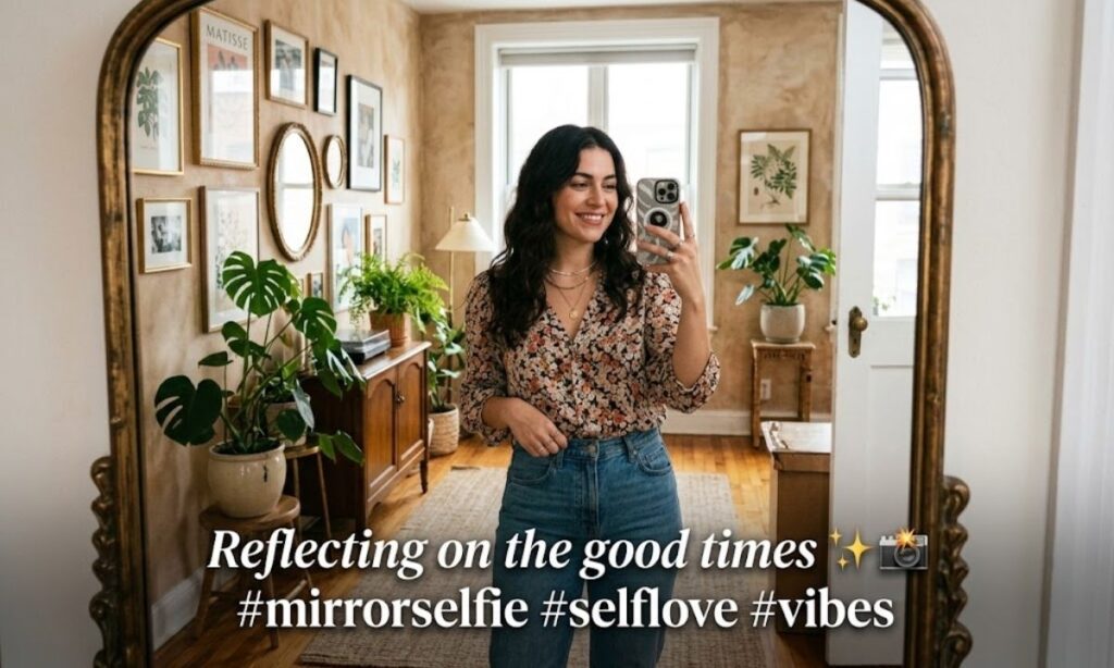 Mirror Selfie Captions