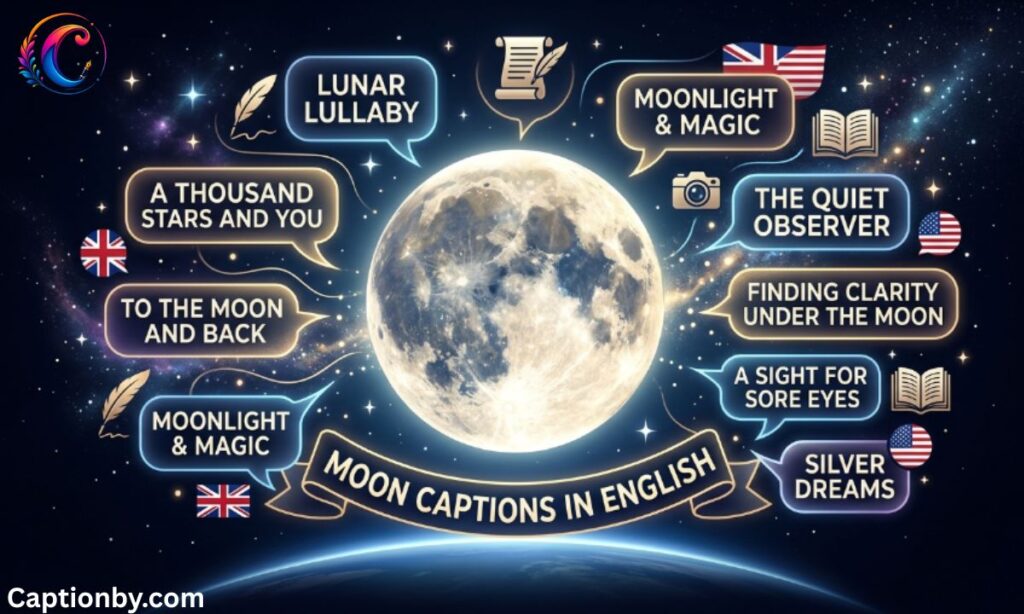 Moon Captions in English
