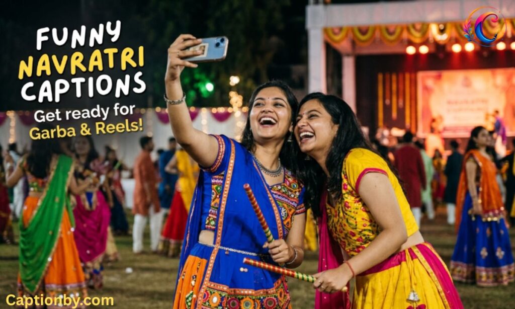 Navratri Captions Funny