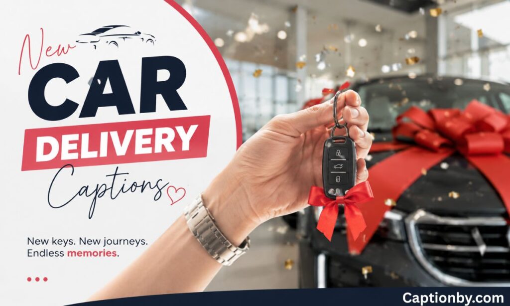 New Car Delivery Celebration