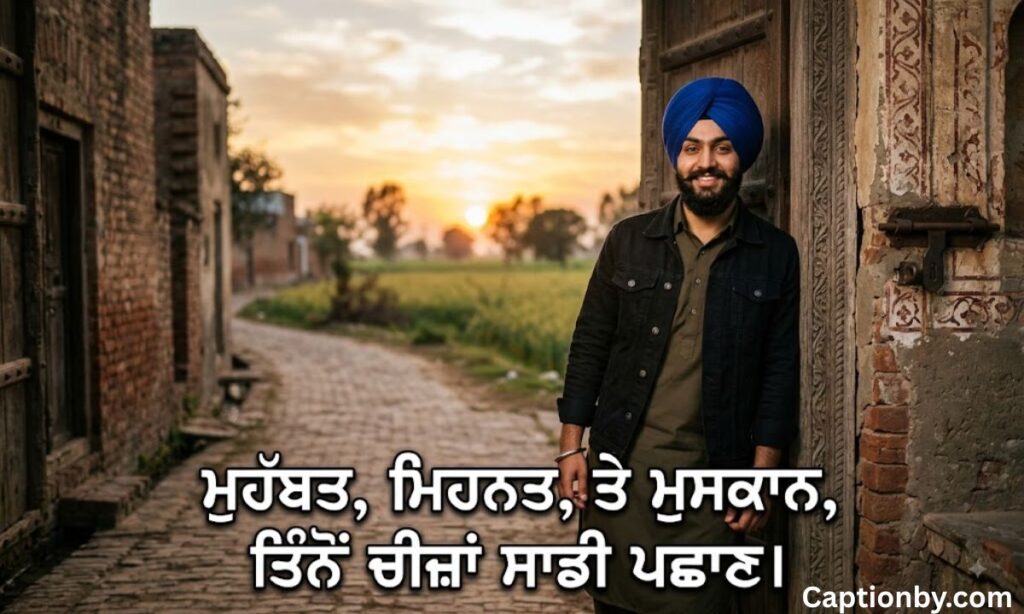 Punjabi Captions for Instagram for Boys