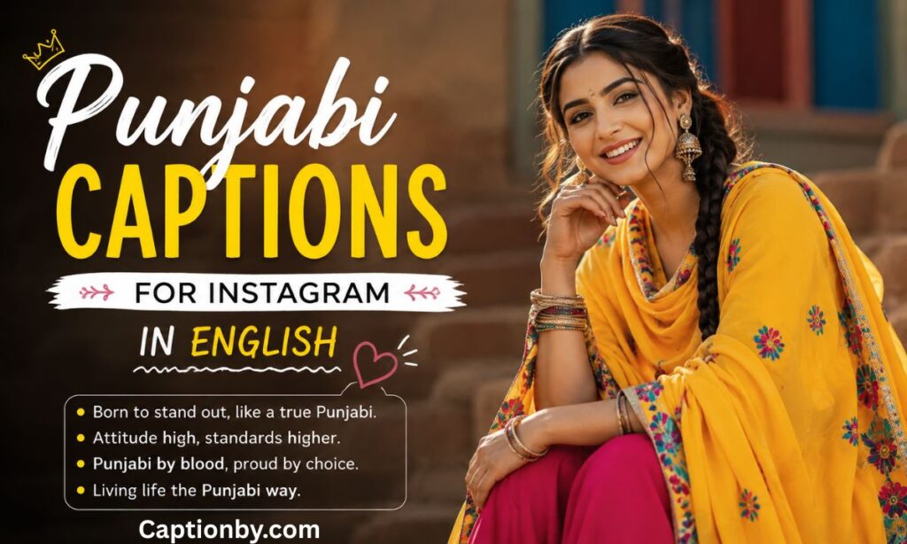 Punjabi Captions for Instagram in English