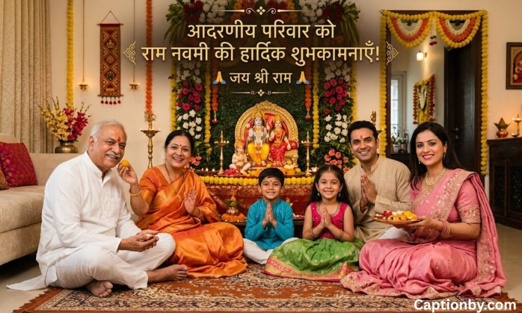Ram Navami Wishes for Family in Hindi