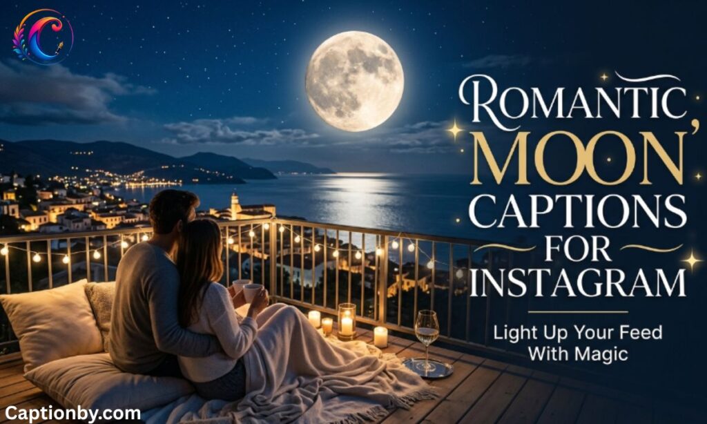 Romantic Moon Captions for Instagram