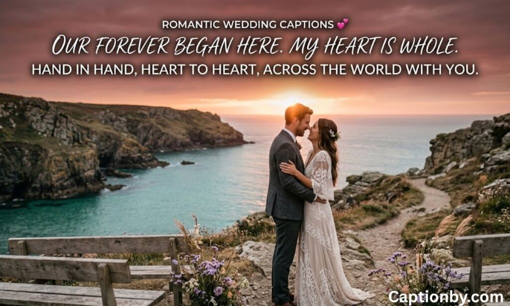 Romantic Wedding Captions 💞