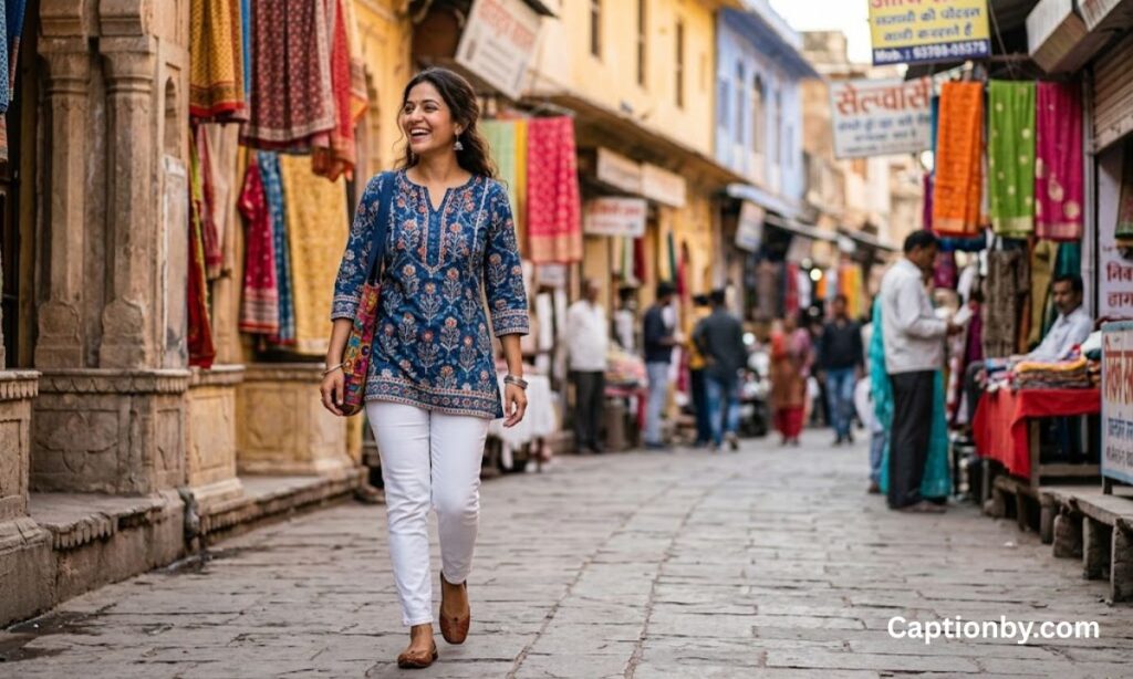 Short Kurti Captions for Instagram