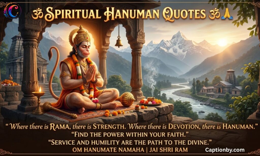 Spiritual Hanuman Quotes 🕉️🙏