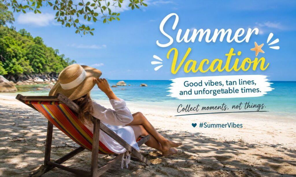 Summer Vacation Captions