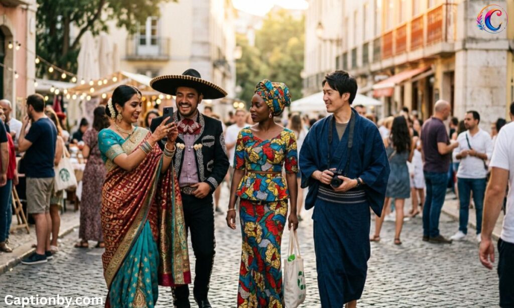 Traditional outfit captions for Instagram