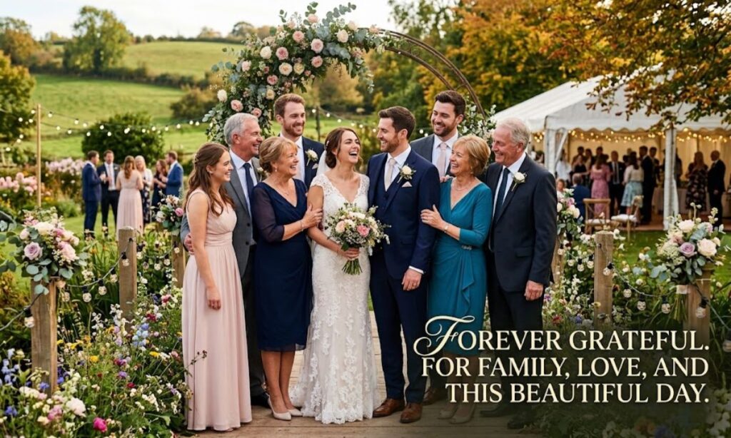 Wedding Family Captions