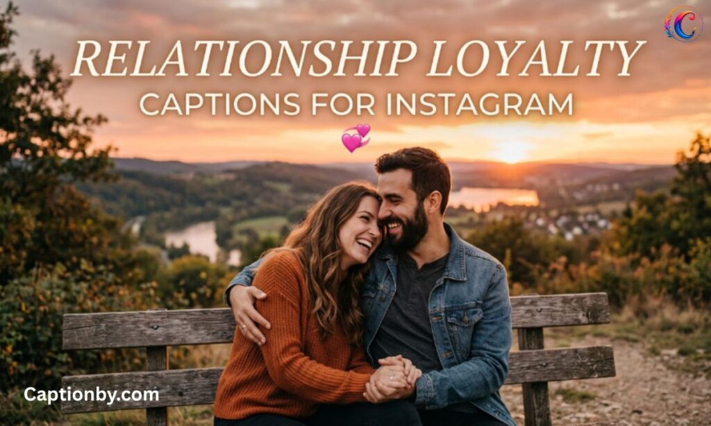 💞 Relationship Loyalty Captions For Instagram