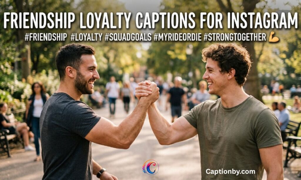 💪 Friendship Loyalty Captions For Instagram