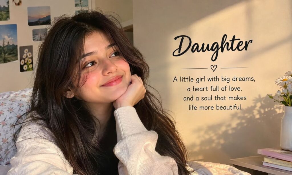 Aesthetic Daughter Captions