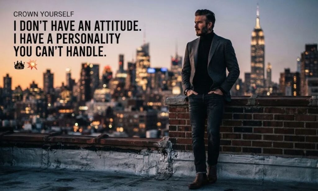Attitude Captions for Men 💥👑