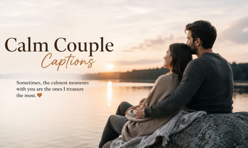 Calm Couple Captions
