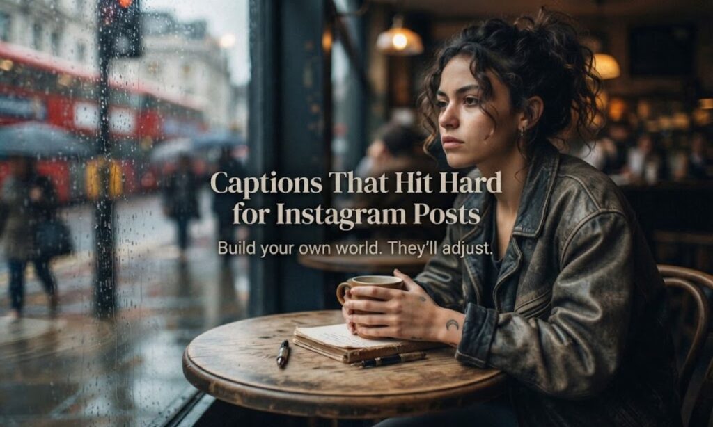Captions That Hit Hard for Instagram Posts