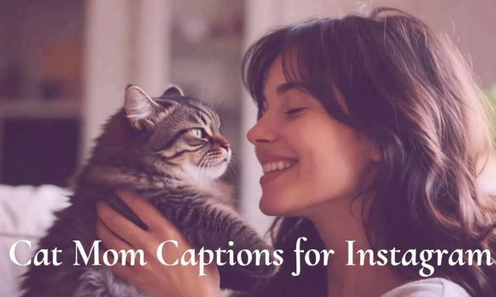 Cat Mom Captions
