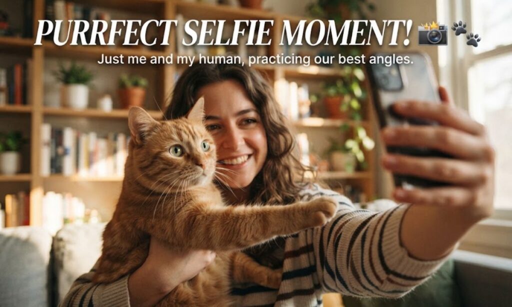 Cat Selfie Captions