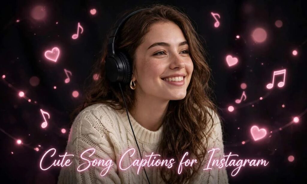 Cute Song Captions for Instagram 💖