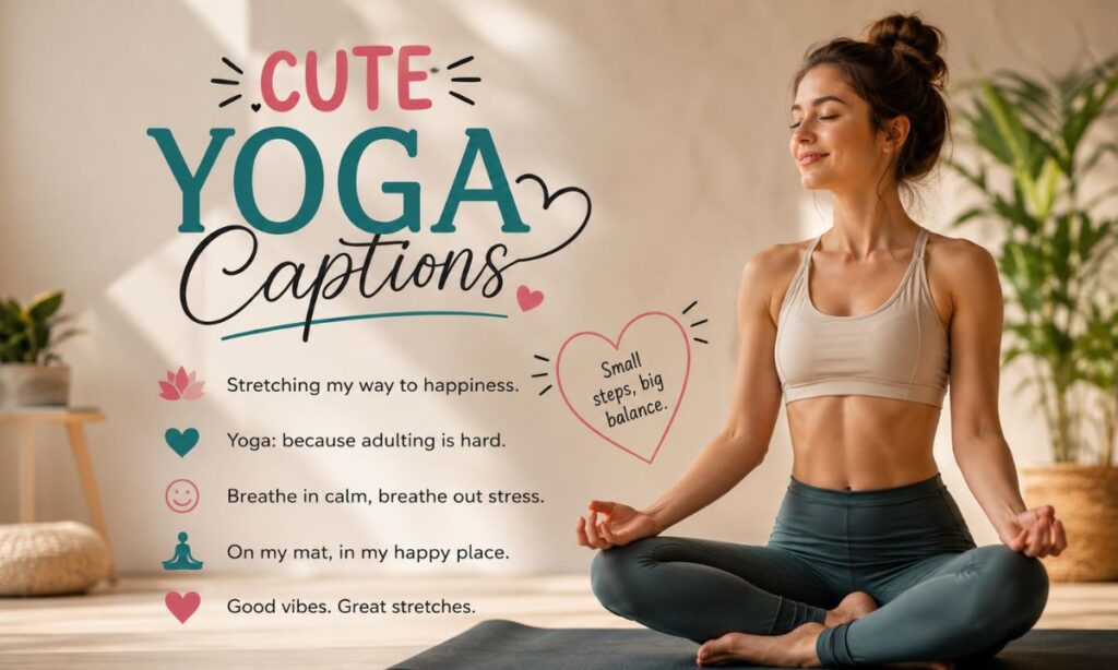Cute Yoga Captions