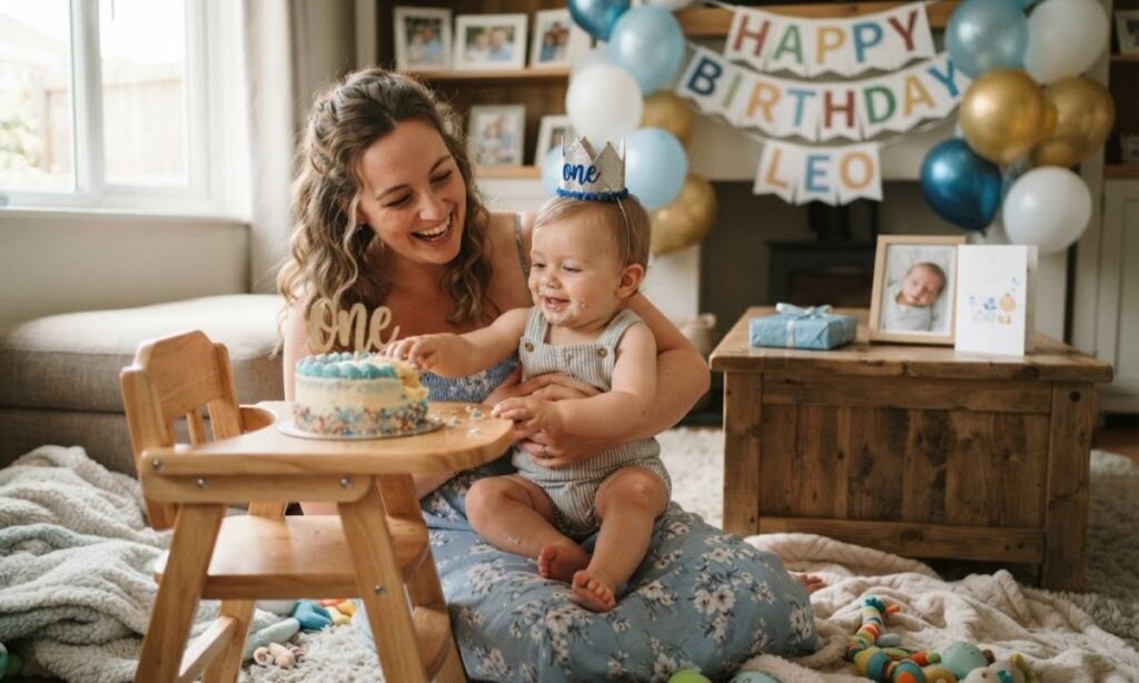 First Birthday Wishes for Baby Boy from Mother