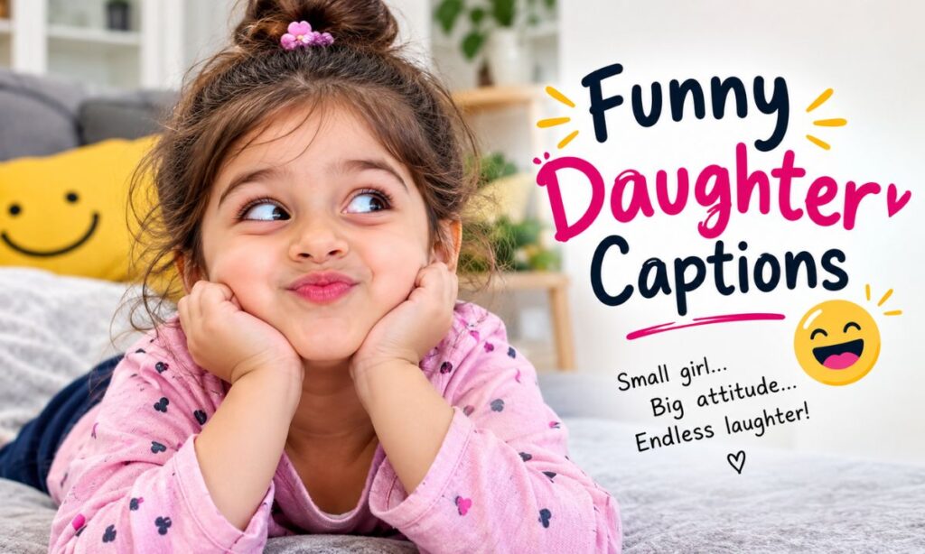 Funny Daughter Captions