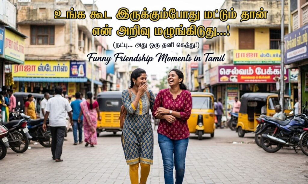 Funny Friendship Captions in Tamil
