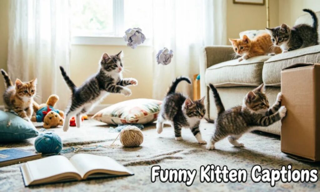 Funny Kitten Captions for Instagram