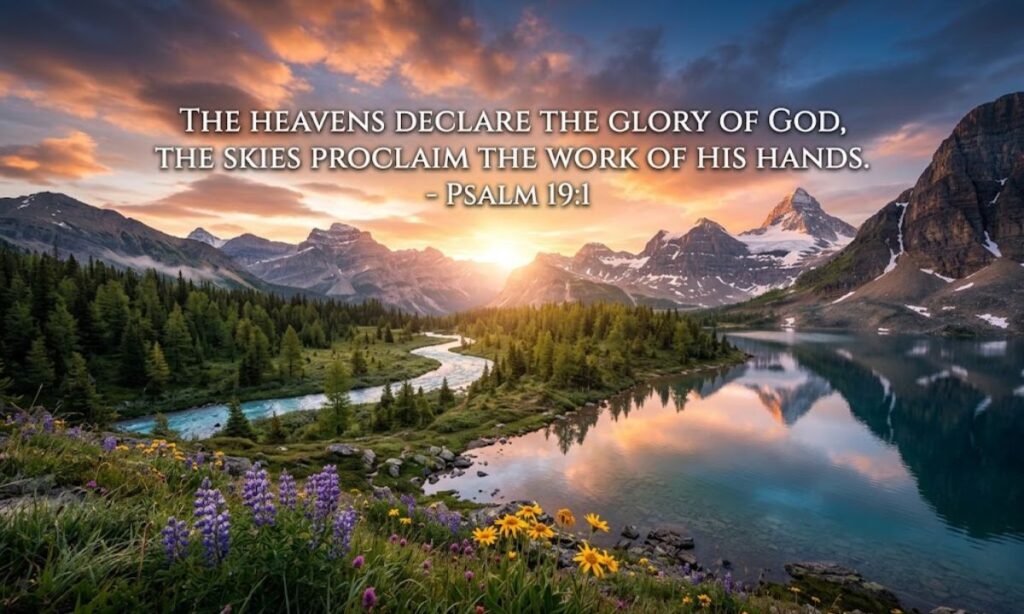 God Captions for Nature Photos