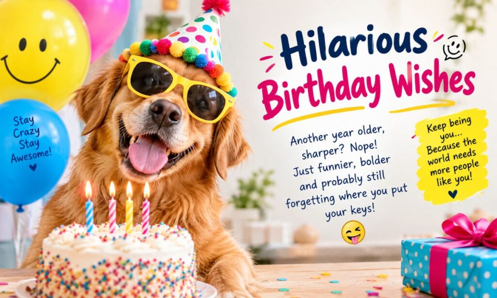 Hilarious Birthday Wishes