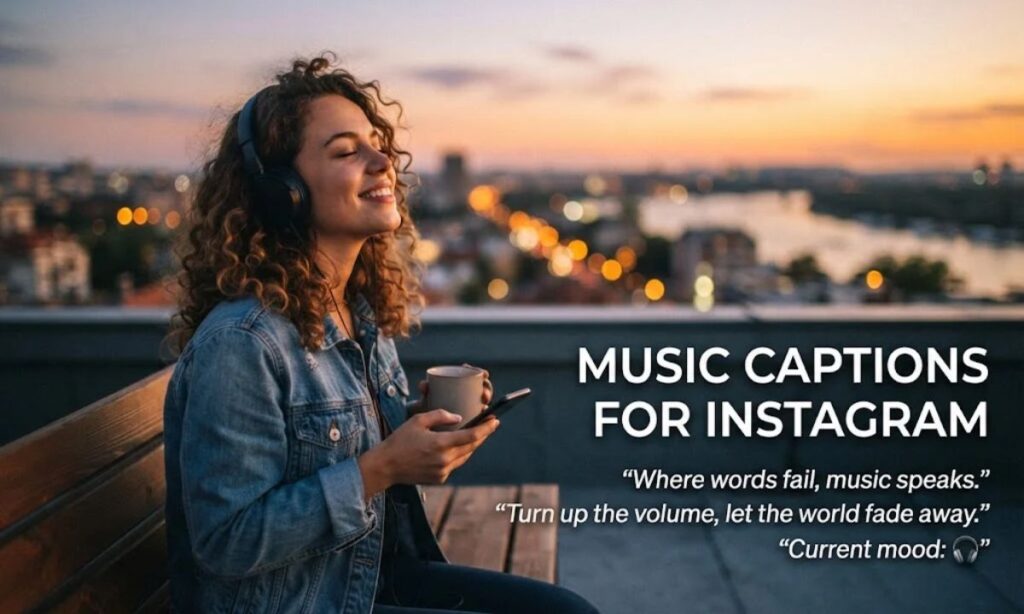 Music Captions for Instagram in English