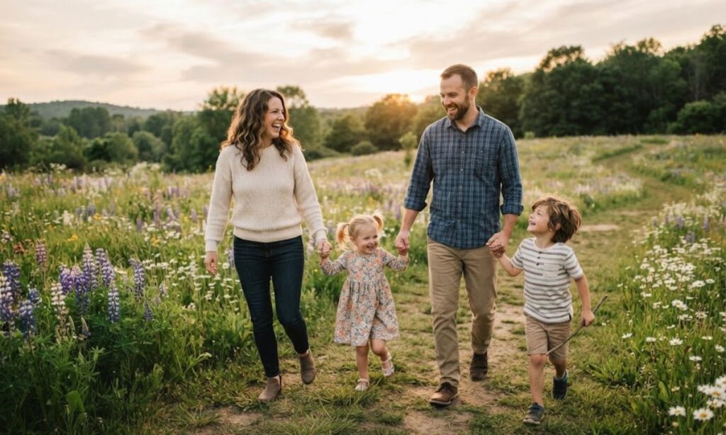 Parents and Kids Captions