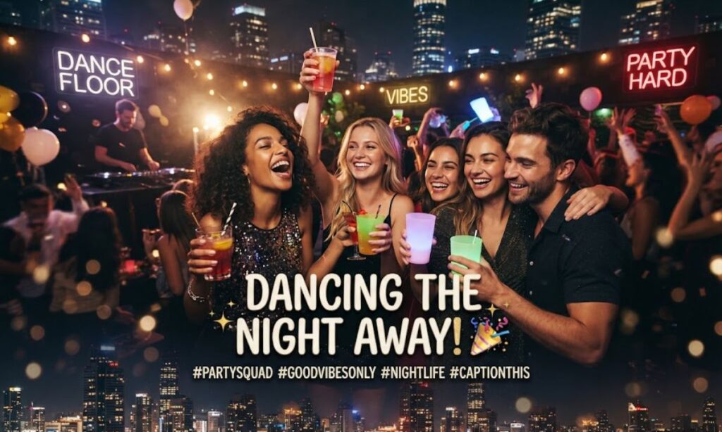 Party Song Captions for Instagram 🎉