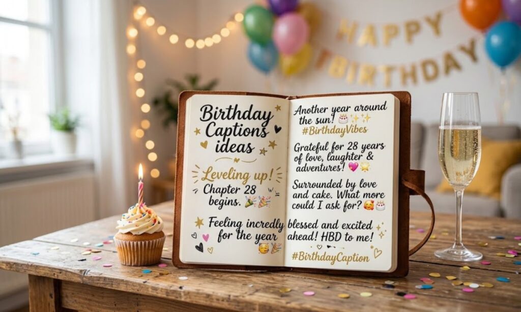 Pinterest Birthday Caption Ideas