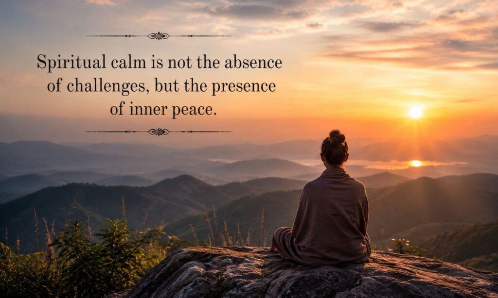 Spiritual Calm Quotes