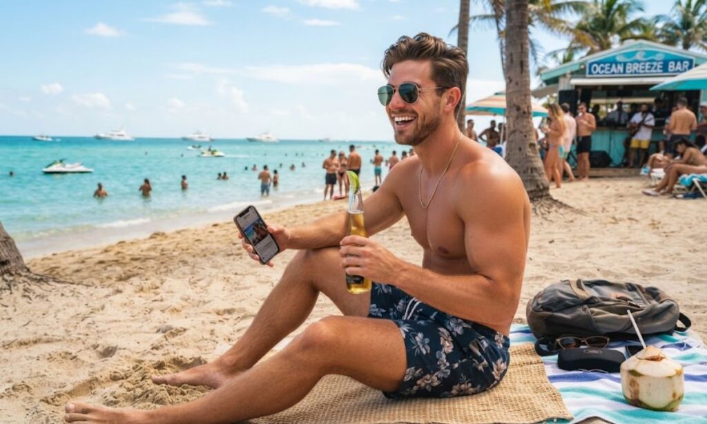 Spring Break Instagram Captions for Men 🌴☀️