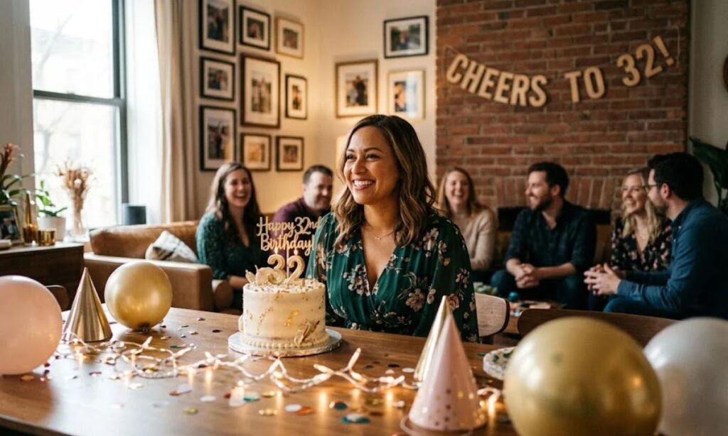 Sweet 32nd Birthday Captions