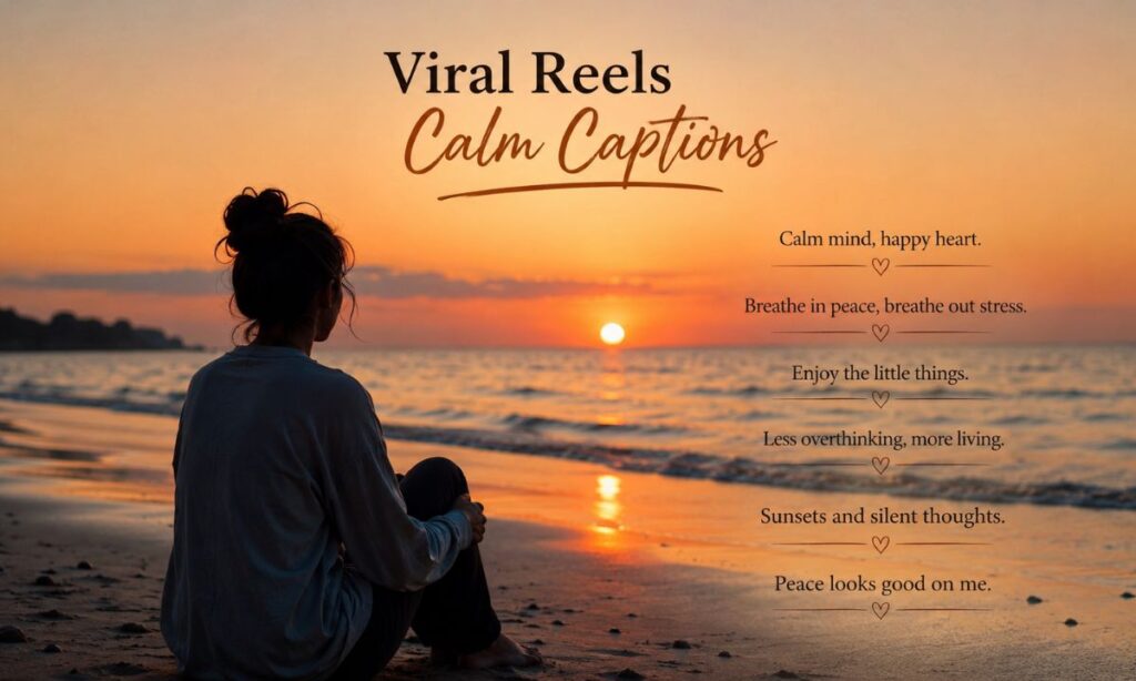 Viral Reels Calm Captions