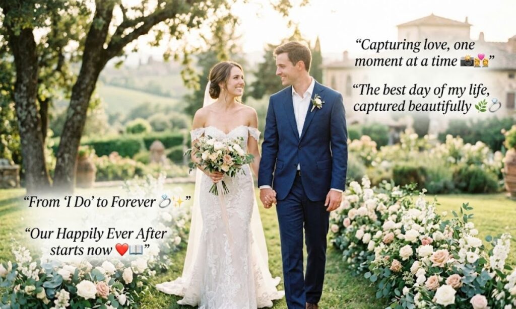 Wedding Photography Captions for Instagram 💍