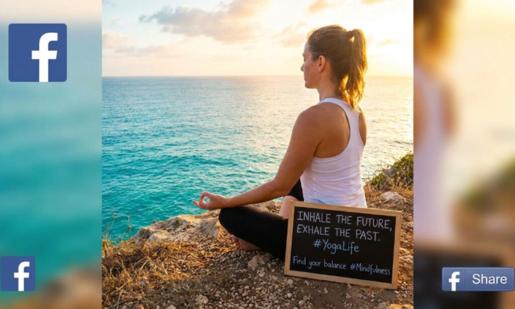 Yoga Captions for Facebook
